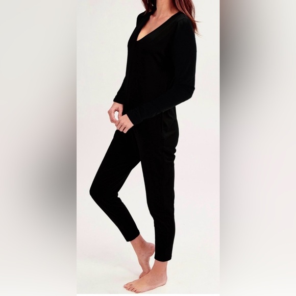 Smash + Tess Pants - SMASH + TESS - FRIDAY ROMPER CLASSIC BLACK - MEDIUM